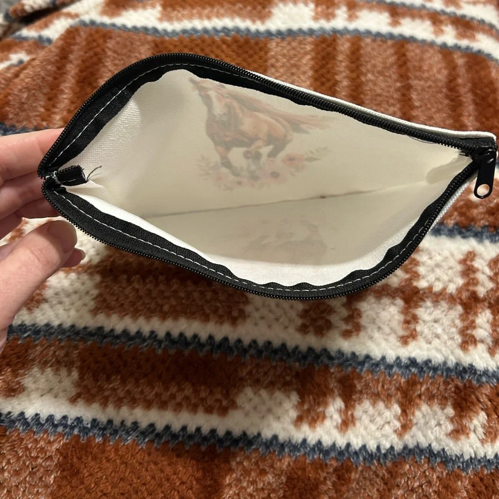 **2/$10** Volleyball Themed Pouch with Colorful Design